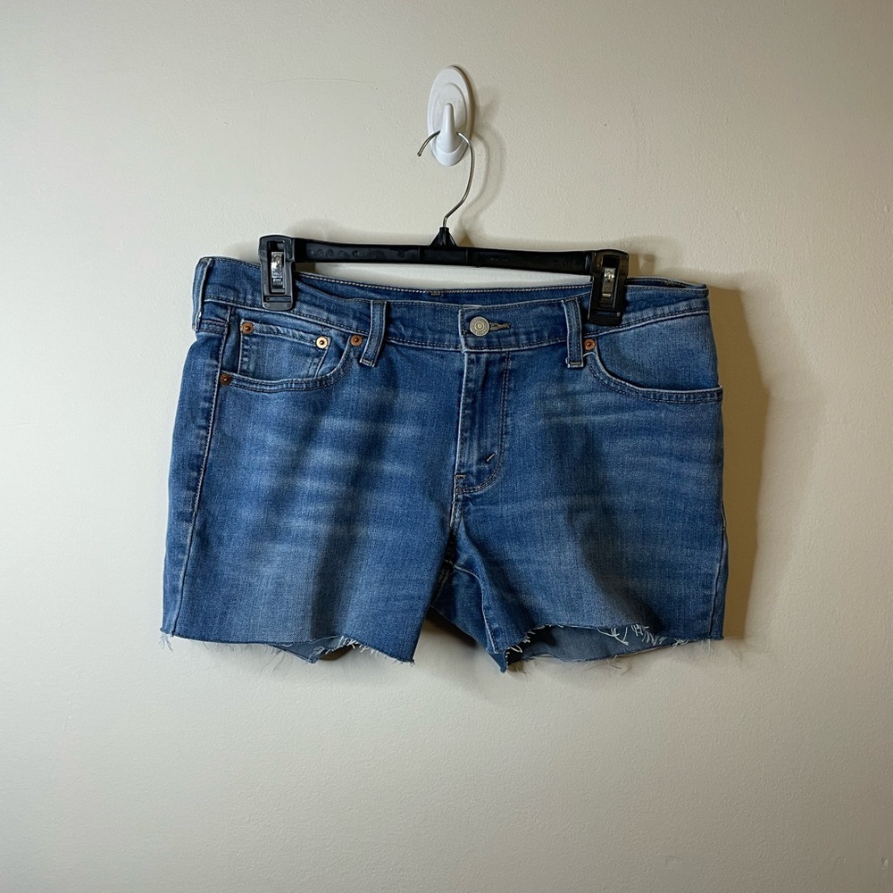 Levi’s Boyfriend Cutoff Jeans